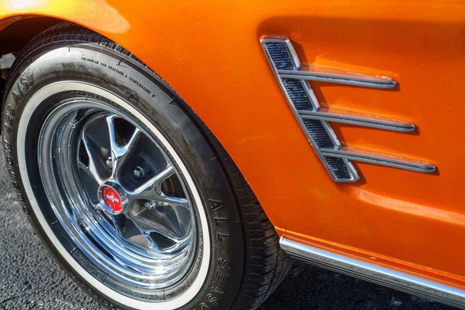 1966 - FORD MUSTANG CONVERTIBLE ORANGE, foto 80