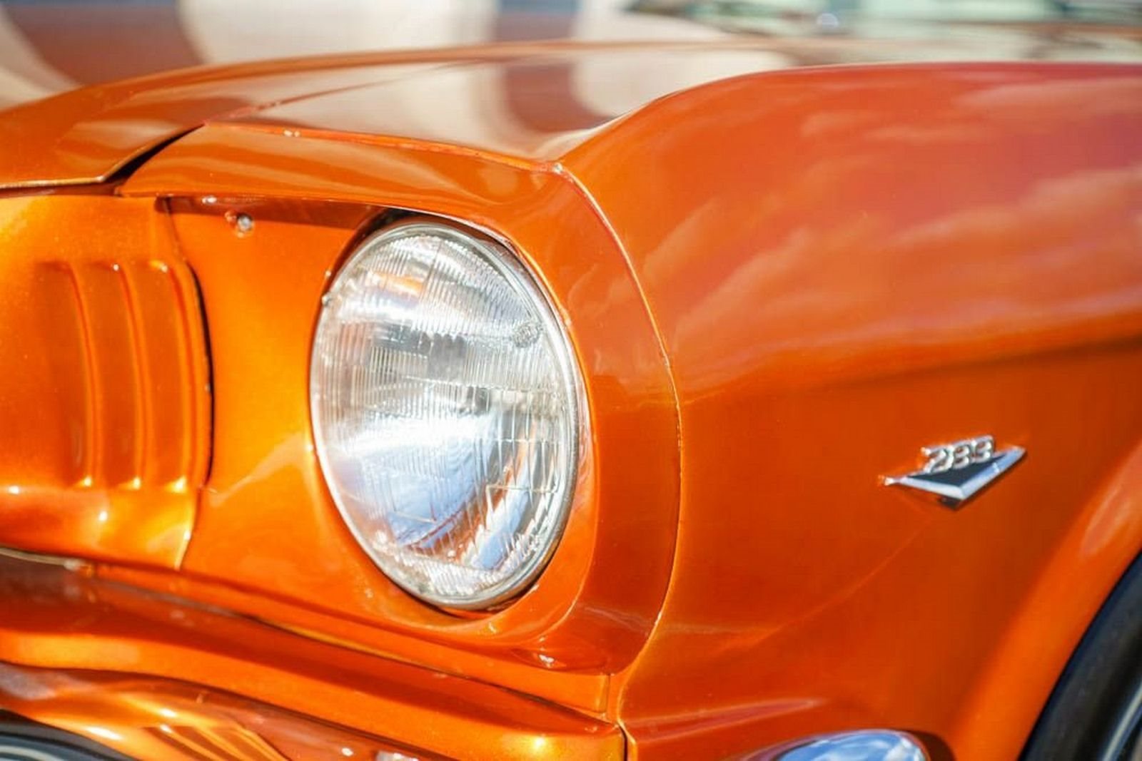 1966 - FORD MUSTANG CONVERTIBLE ORANGE, foto 81