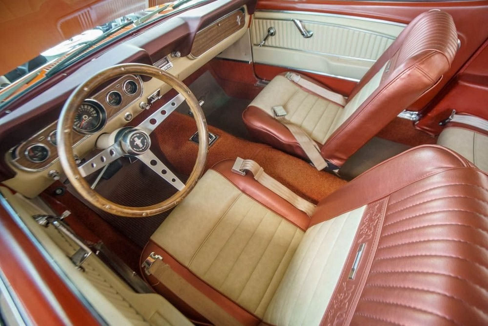 1966 - FORD MUSTANG CONVERTIBLE ORANGE, foto 82