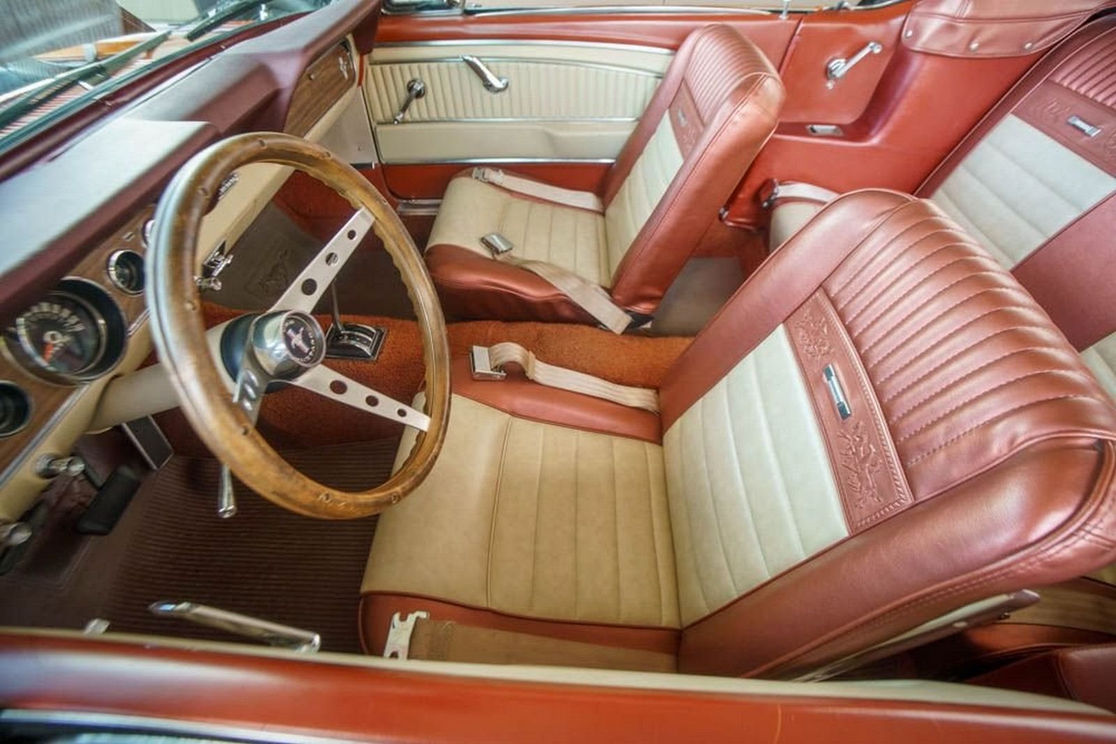 1966 - FORD MUSTANG CONVERTIBLE ORANGE, foto 83