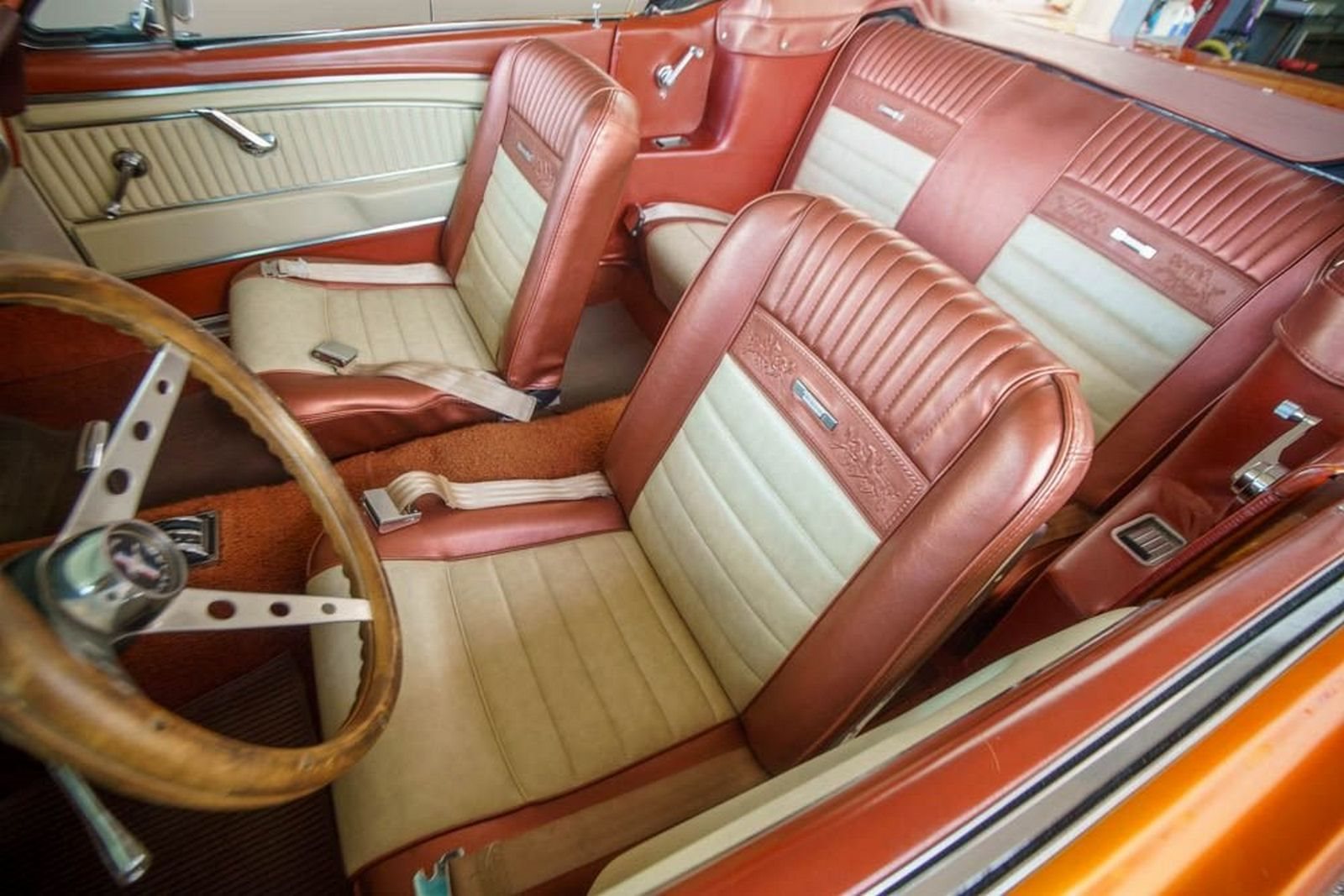 1966 - FORD MUSTANG CONVERTIBLE ORANGE, foto 86