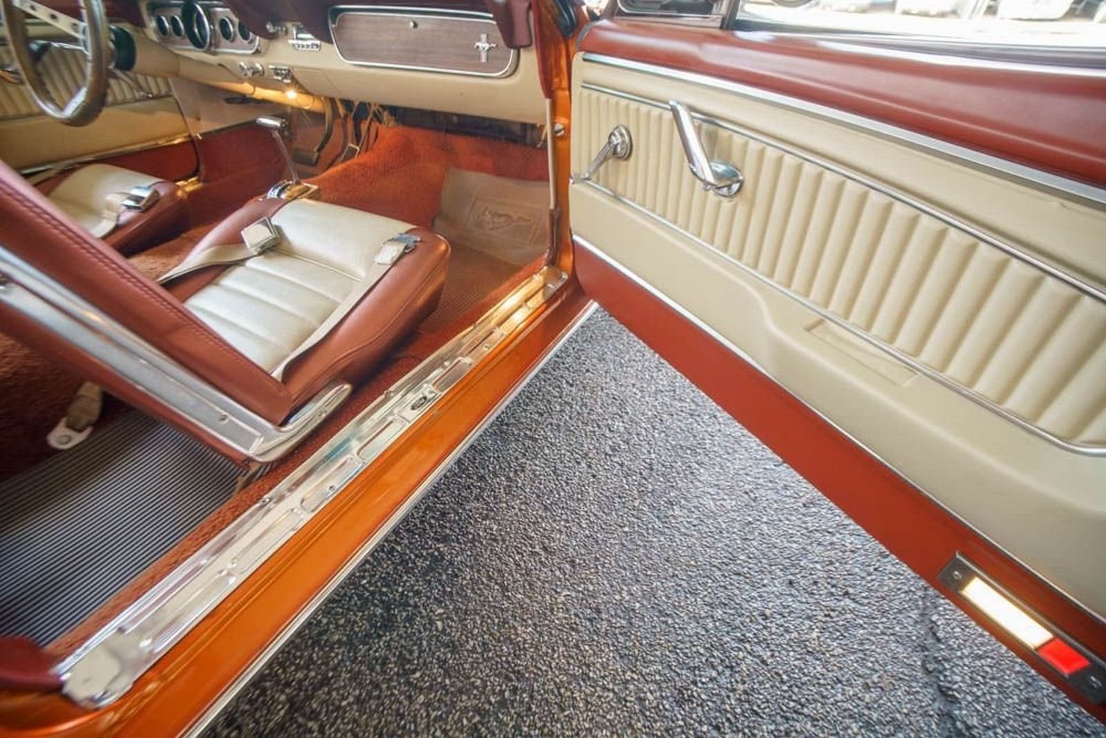 1966 - FORD MUSTANG CONVERTIBLE ORANGE, foto 89