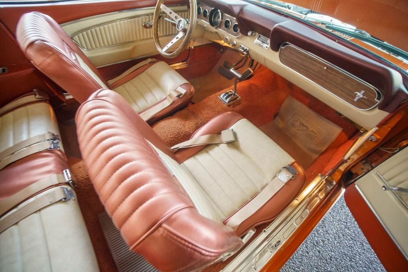 1966 - FORD MUSTANG CONVERTIBLE ORANGE, foto 90