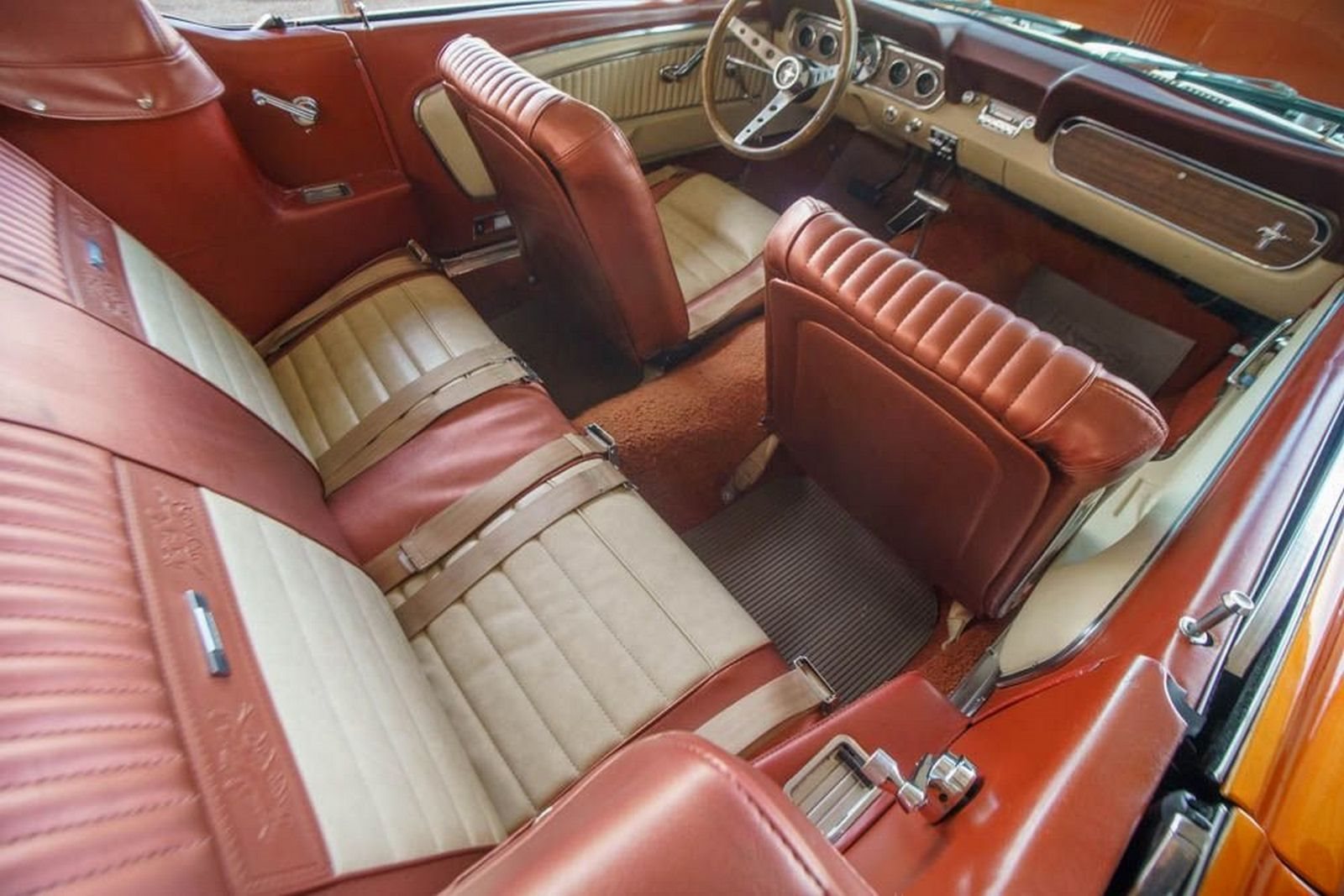 1966 - FORD MUSTANG CONVERTIBLE ORANGE, foto 93