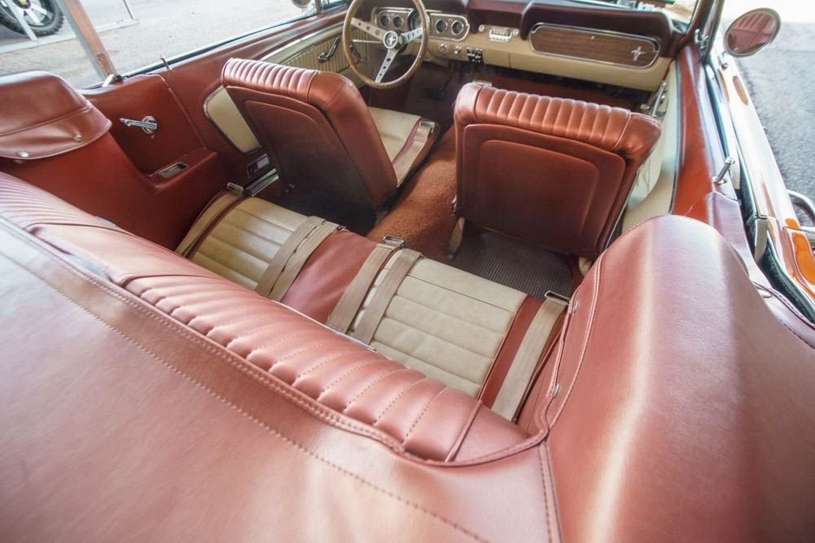 1966 - FORD MUSTANG CONVERTIBLE ORANGE, foto 94