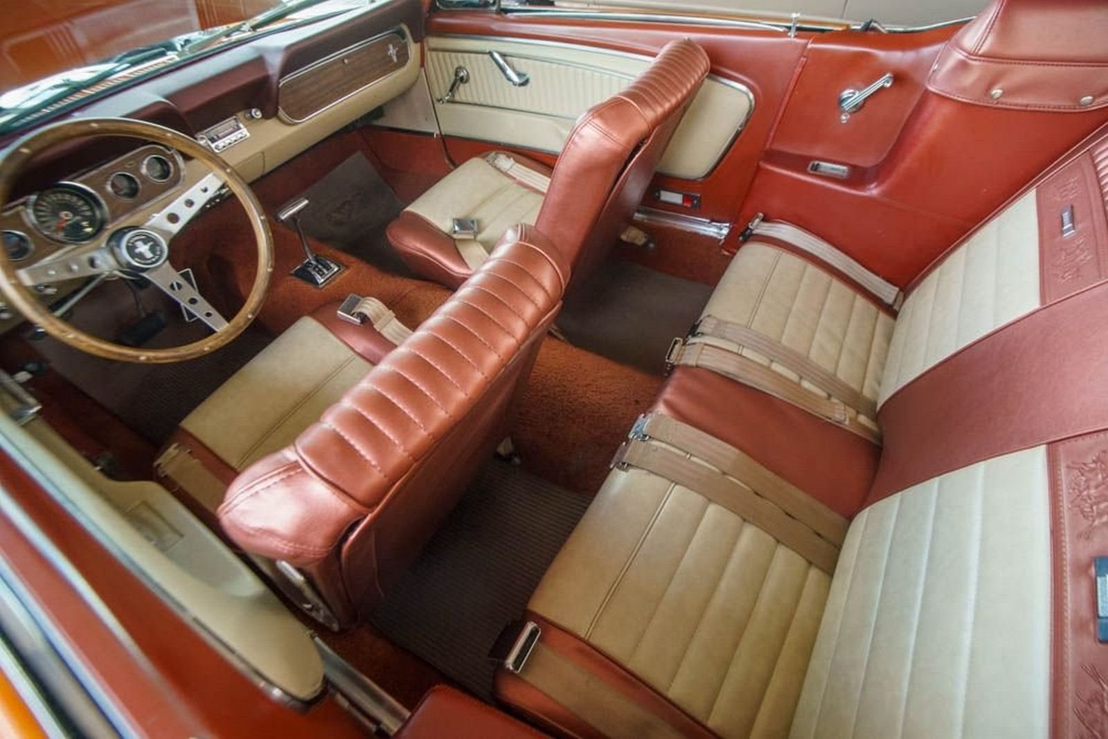 1966 - FORD MUSTANG CONVERTIBLE ORANGE, foto 95