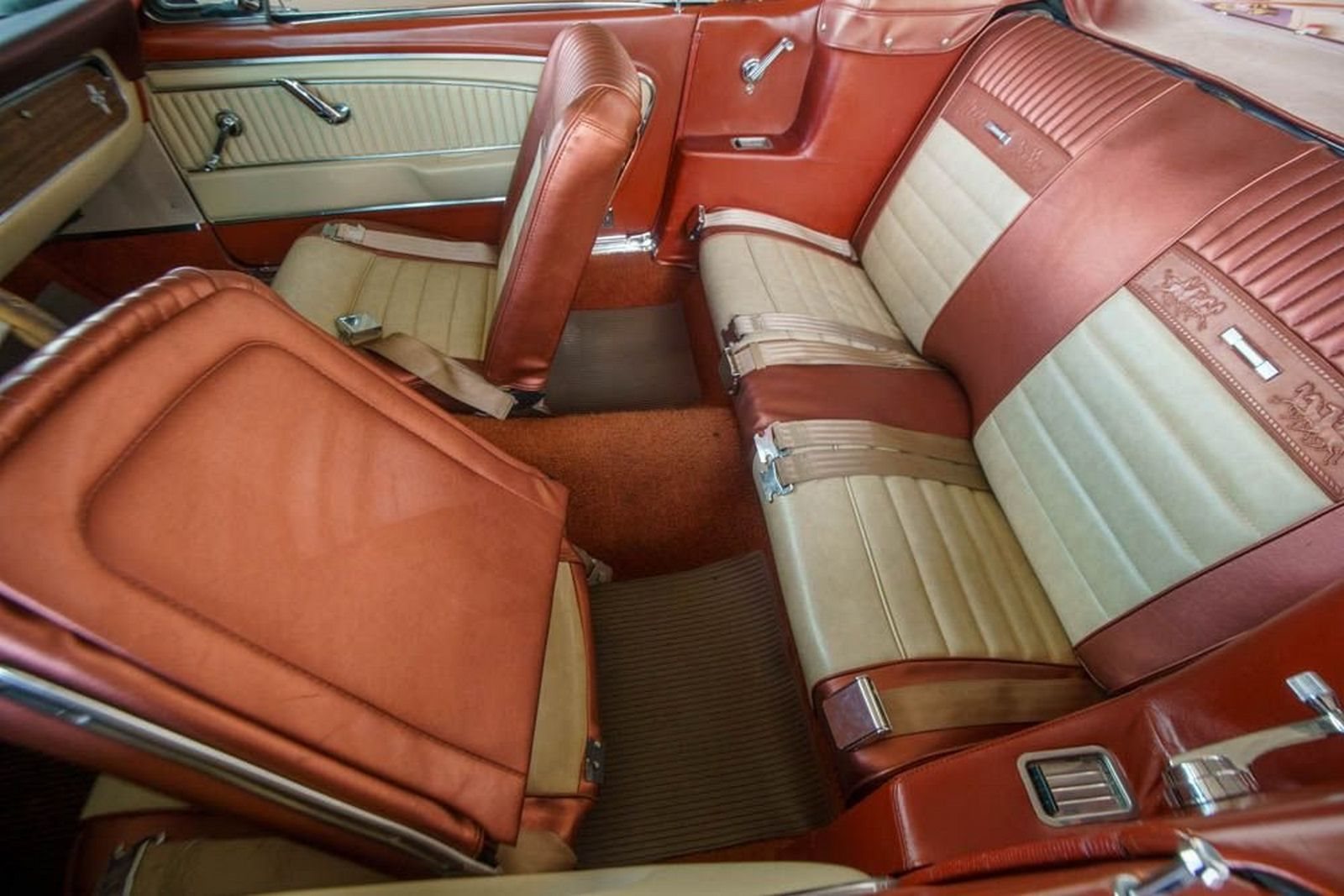 1966 - FORD MUSTANG CONVERTIBLE ORANGE, foto 96