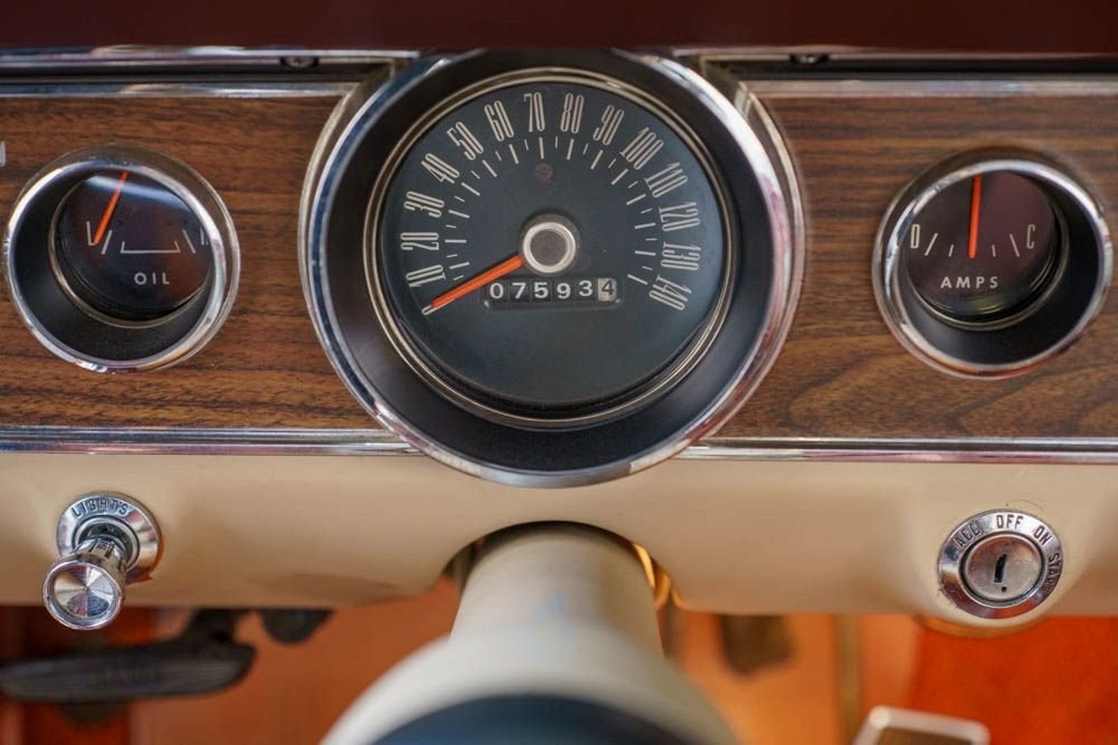 1966 - FORD MUSTANG CONVERTIBLE ORANGE, foto 99