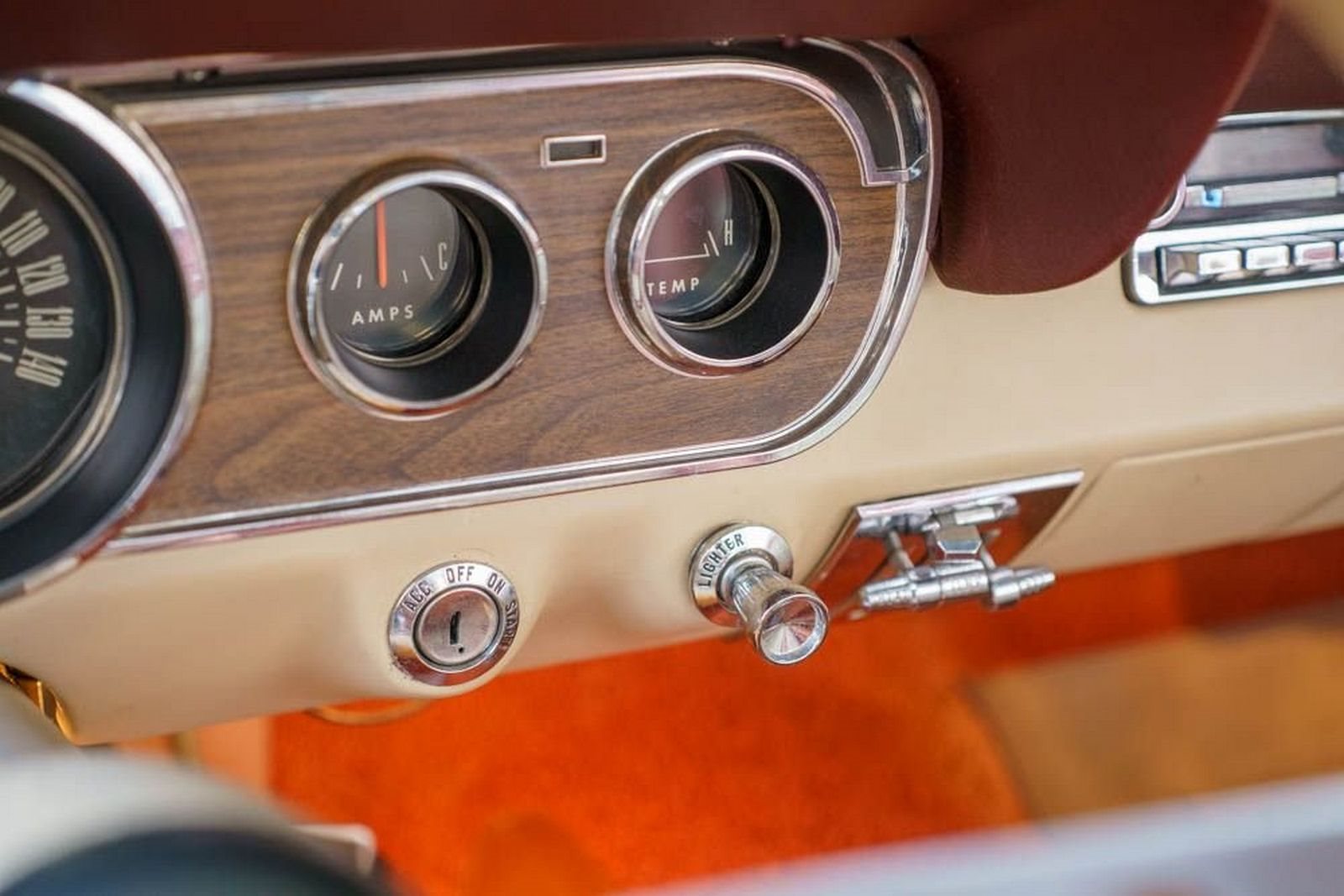 1966 - FORD MUSTANG CONVERTIBLE ORANGE, foto 102