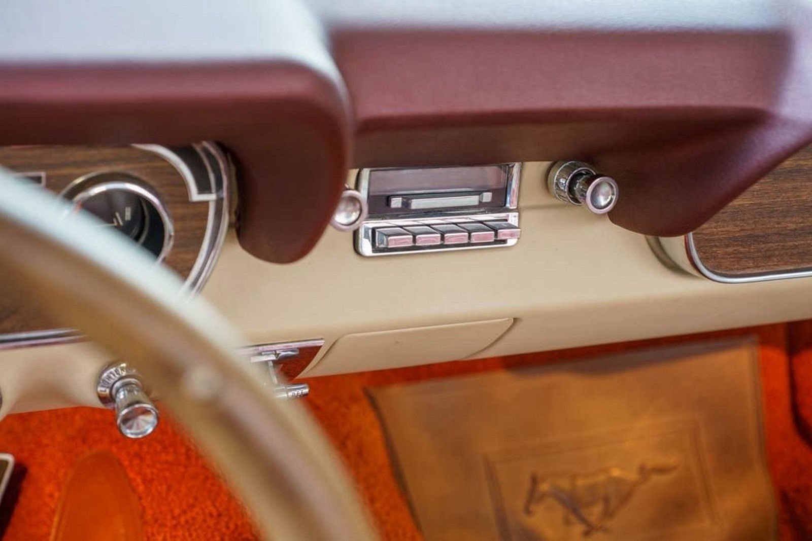 1966 - FORD MUSTANG CONVERTIBLE ORANGE, foto 104
