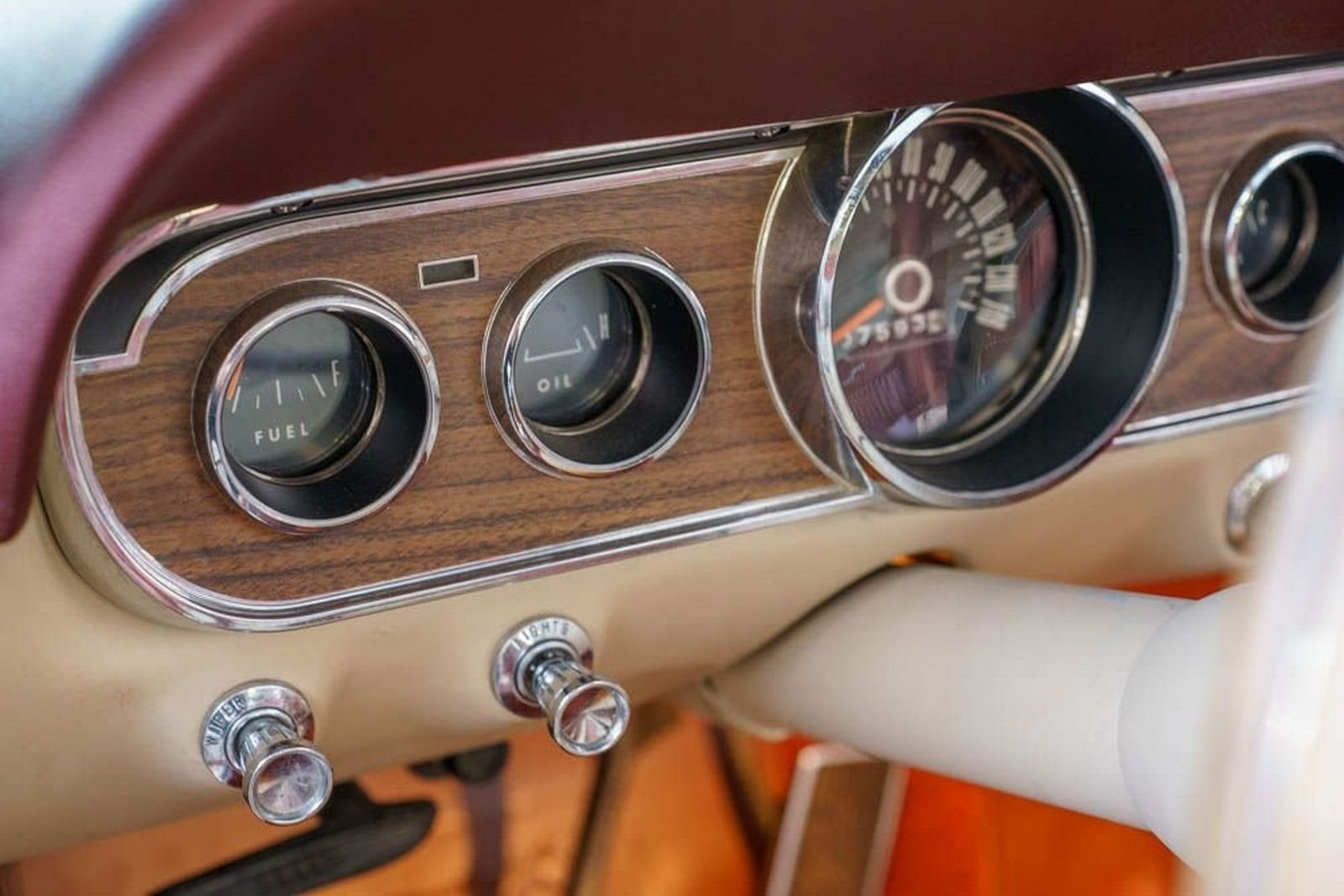 1966 - FORD MUSTANG CONVERTIBLE ORANGE, foto 105