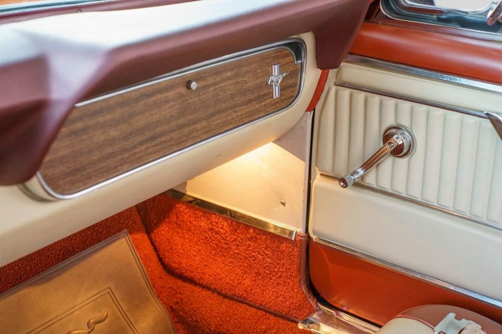 1966 - FORD MUSTANG CONVERTIBLE ORANGE, foto 106