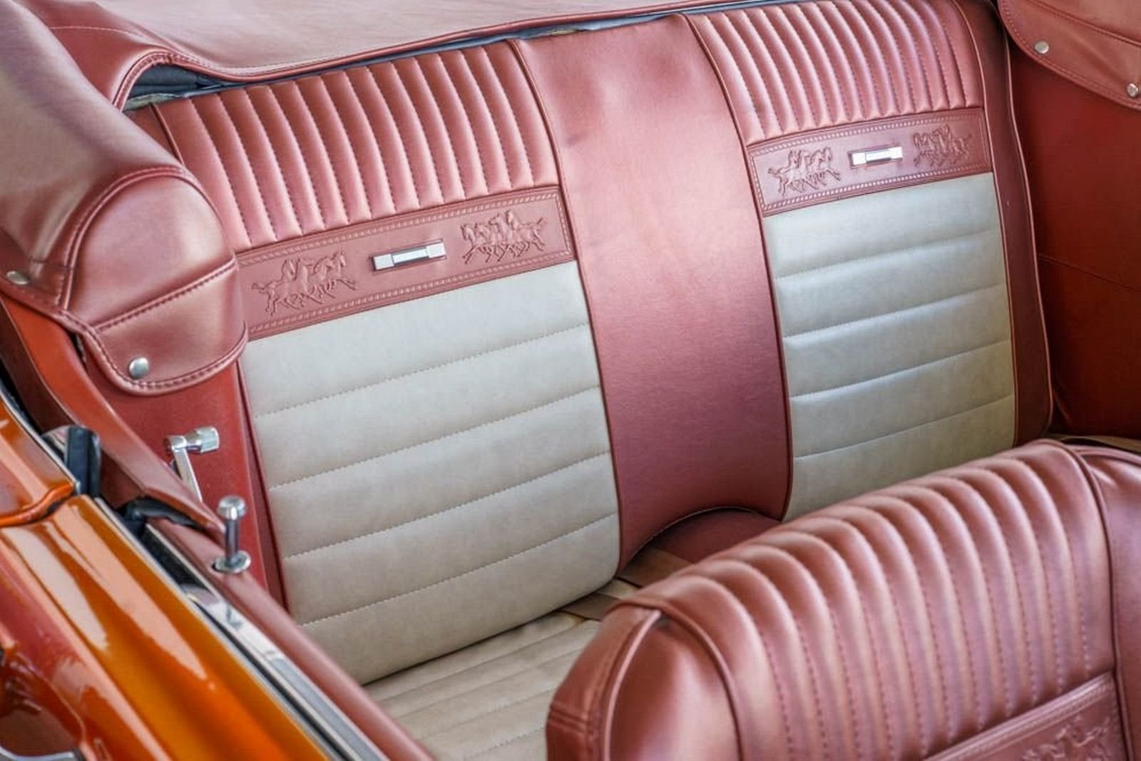 1966 - FORD MUSTANG CONVERTIBLE ORANGE, foto 114