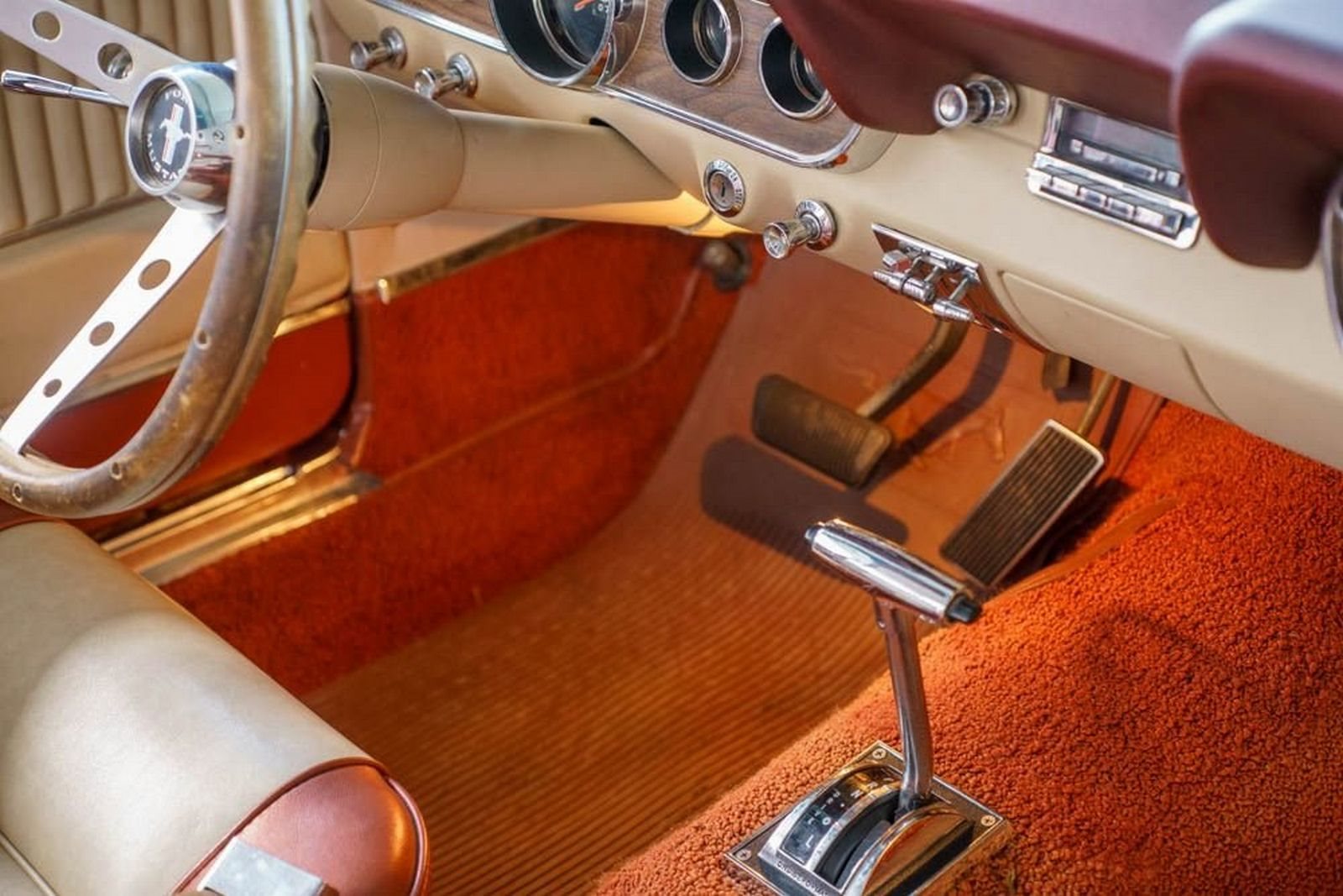 1966 - FORD MUSTANG CONVERTIBLE ORANGE, foto 123