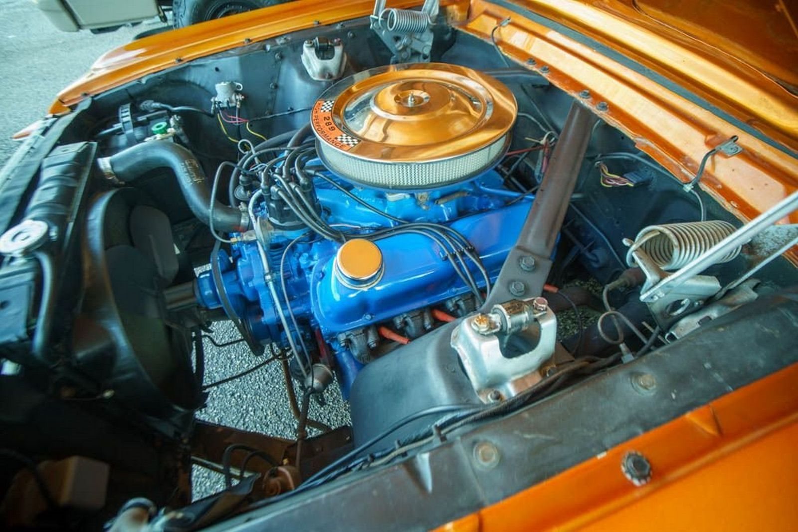 1966 - FORD MUSTANG CONVERTIBLE ORANGE, foto 130