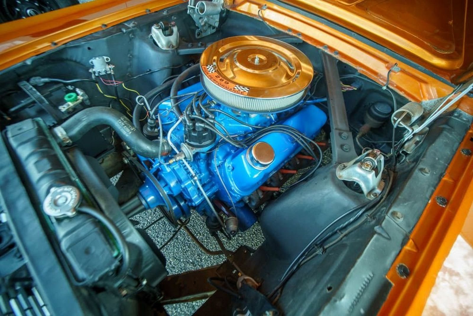 1966 - FORD MUSTANG CONVERTIBLE ORANGE, foto 131