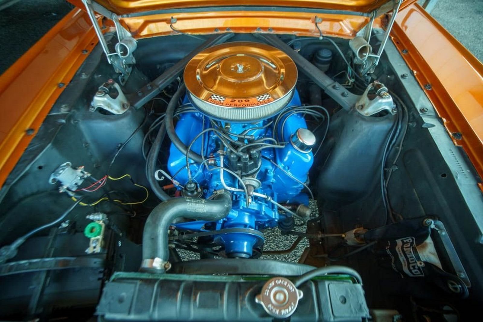 1966 - FORD MUSTANG CONVERTIBLE ORANGE, foto 132