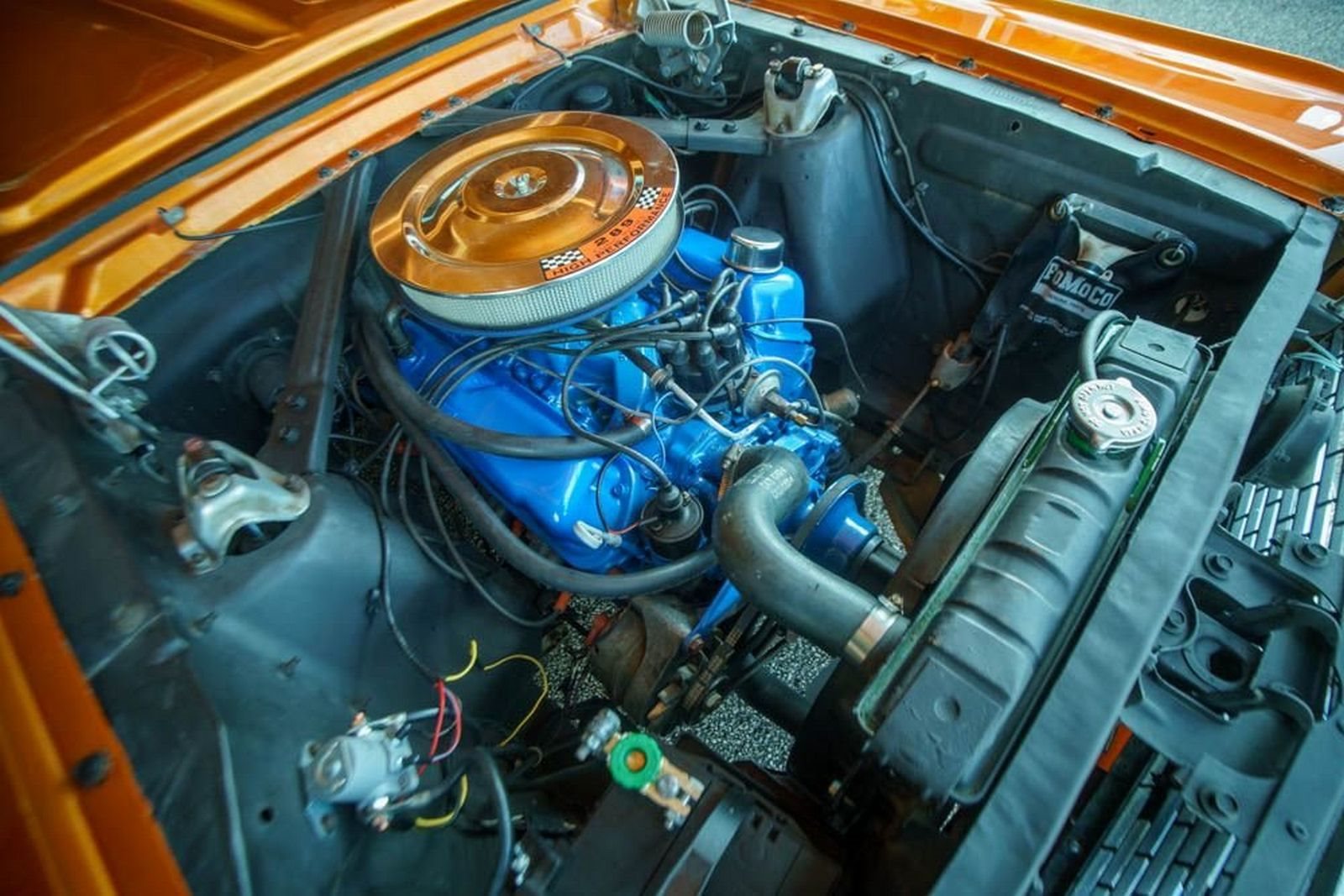 1966 - FORD MUSTANG CONVERTIBLE ORANGE, foto 133