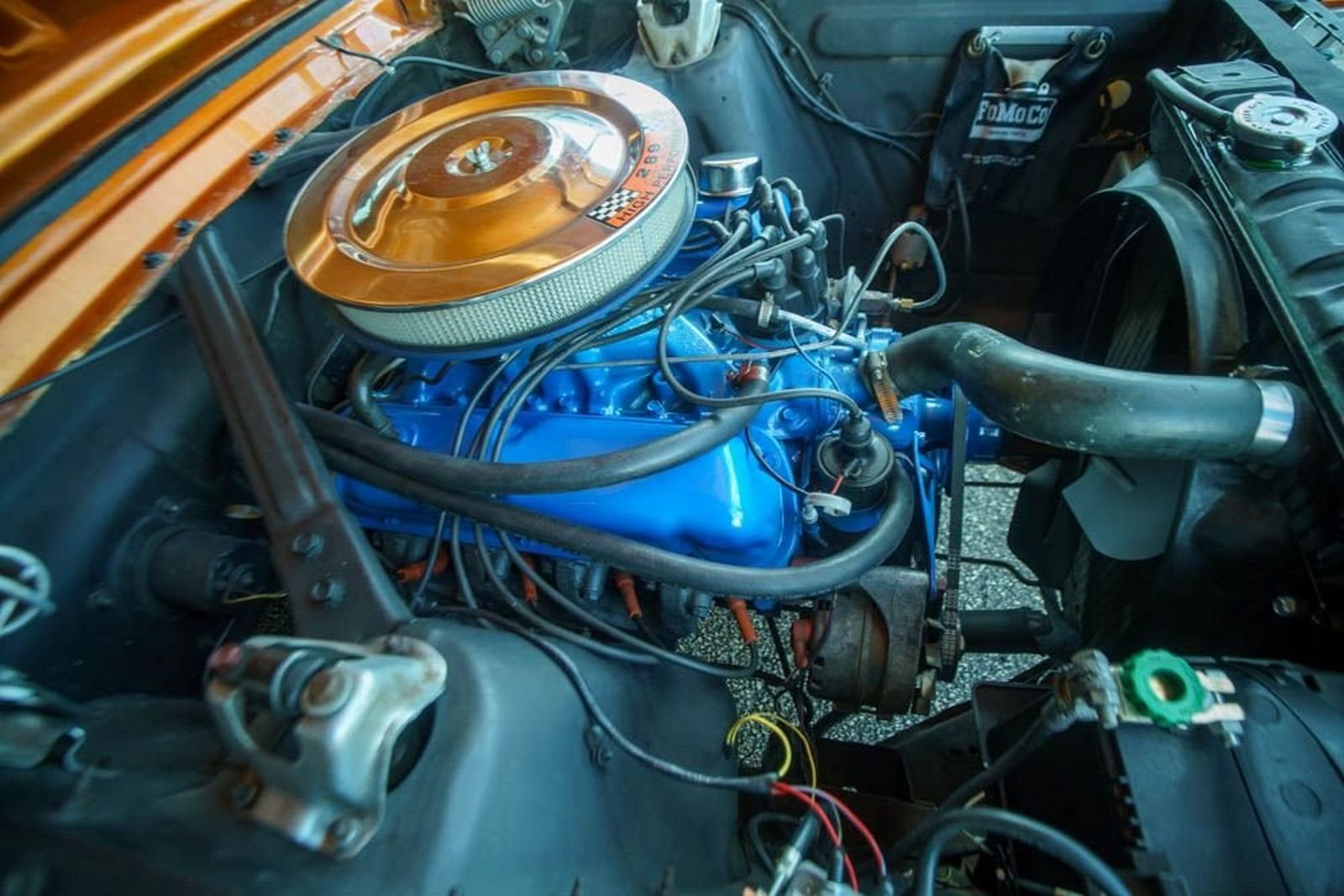 1966 - FORD MUSTANG CONVERTIBLE ORANGE, foto 134