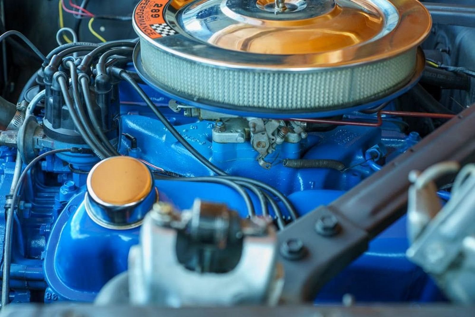 1966 - FORD MUSTANG CONVERTIBLE ORANGE, foto 135