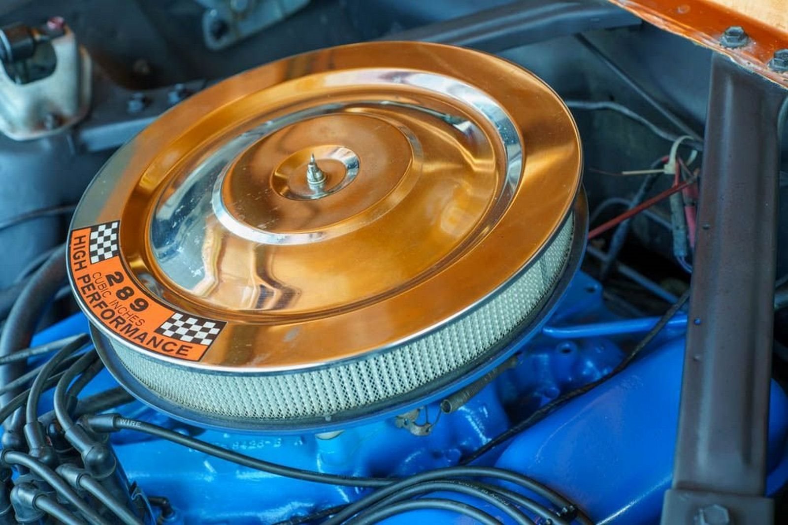 1966 - FORD MUSTANG CONVERTIBLE ORANGE, foto 136