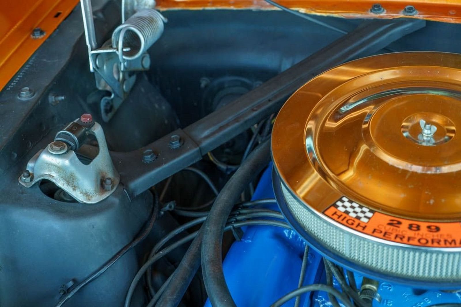 1966 - FORD MUSTANG CONVERTIBLE ORANGE, foto 144