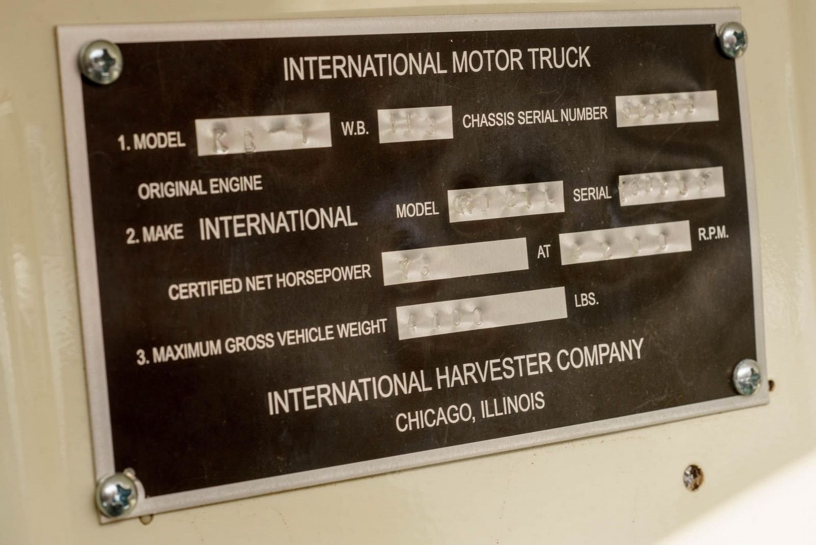 INTERNATIONAL KB-1 PANEL, foto 116