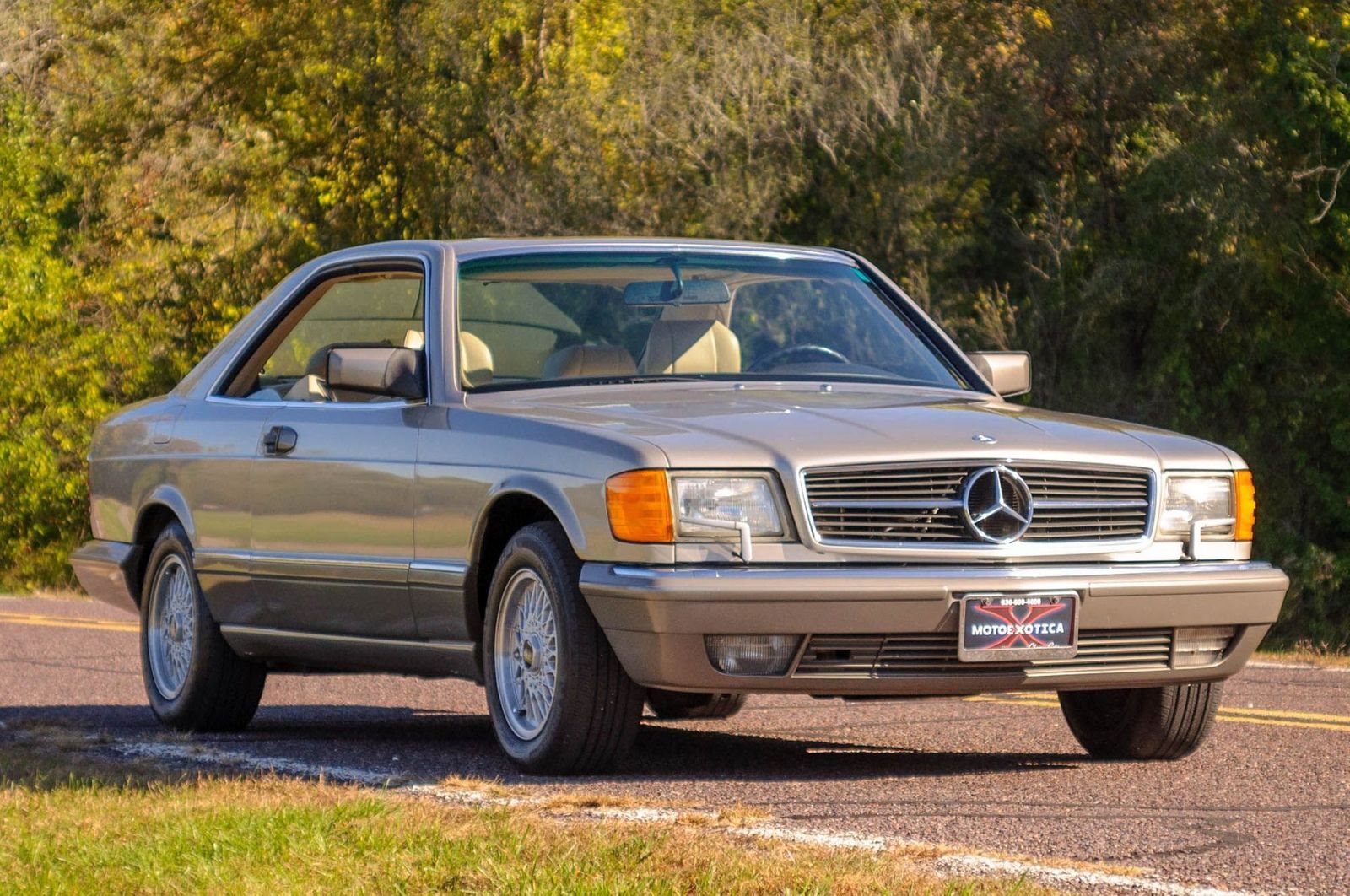1991 - MERCEDES-BENZ 560 SEC BROWN, foto 3