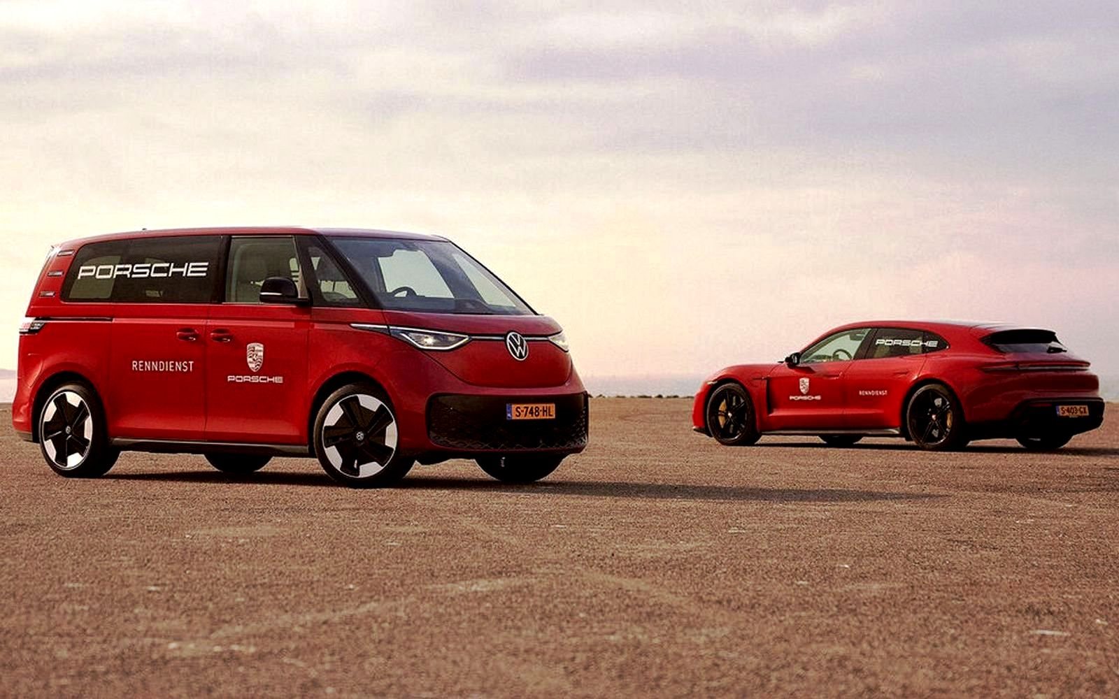 VOLKSWAGEN ID. BUZZ PORSCHE RENNDIENST, foto 1