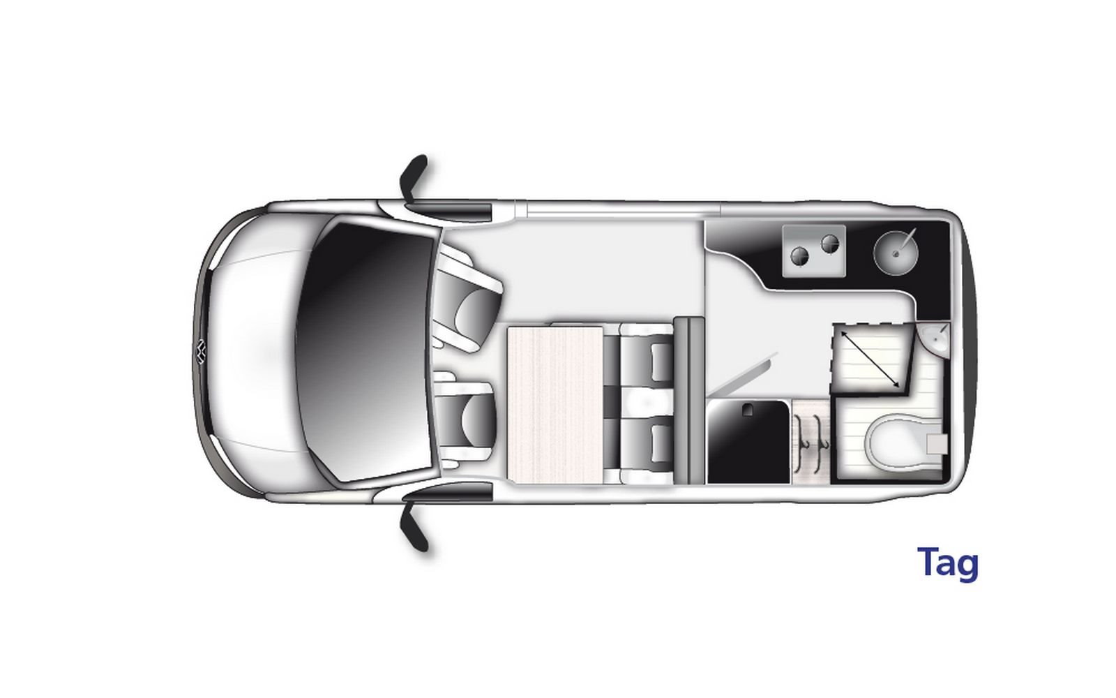 2023 - VOLKSWAGEN TRANSPORTER WESTFALIA CLUB JOKER, foto 24