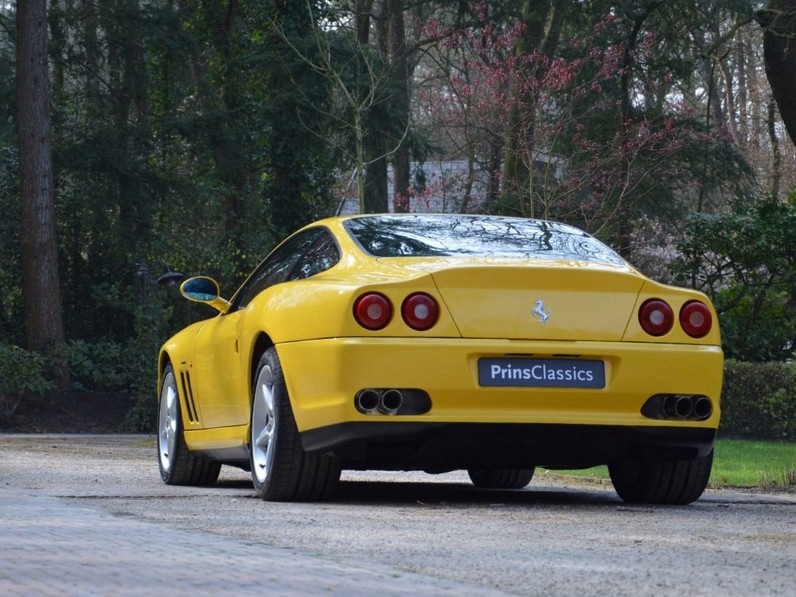 1998 - FERRARI F550 MARANELLO GIALLO MODENA, foto 3