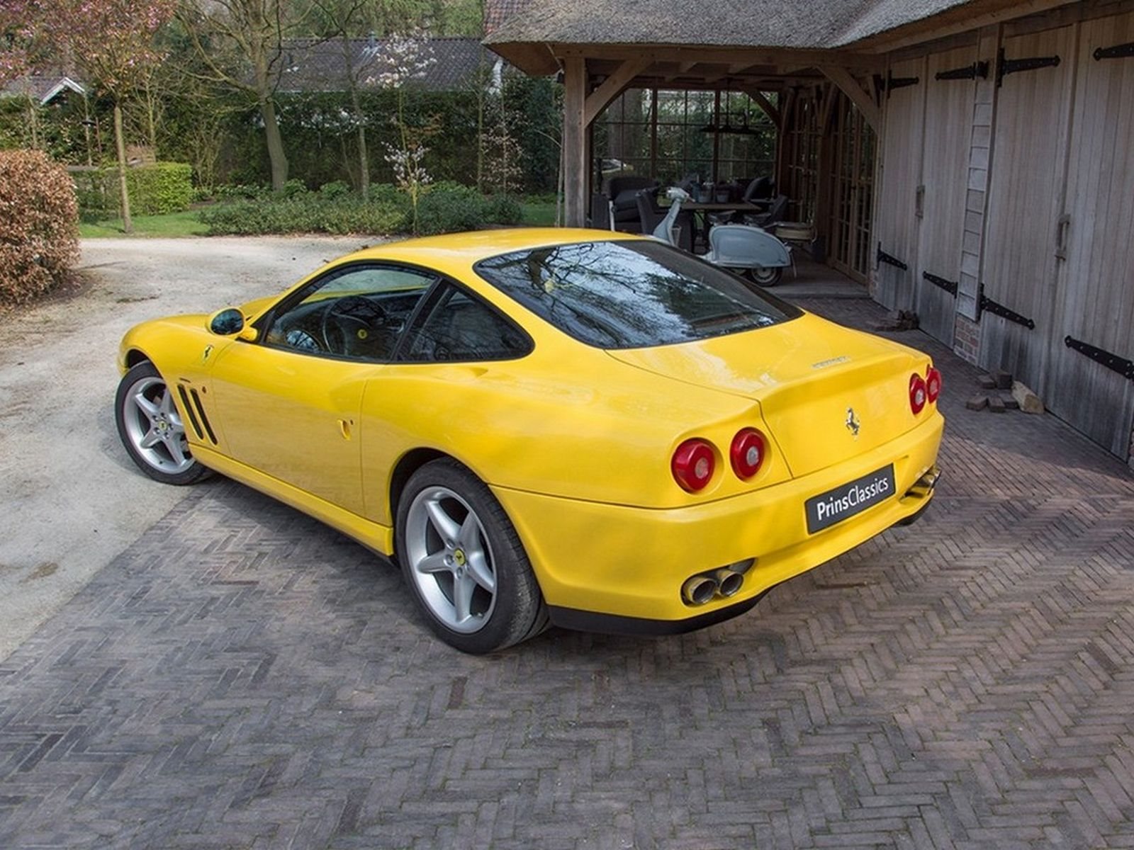 1998 - FERRARI F550 MARANELLO GIALLO MODENA, foto 5