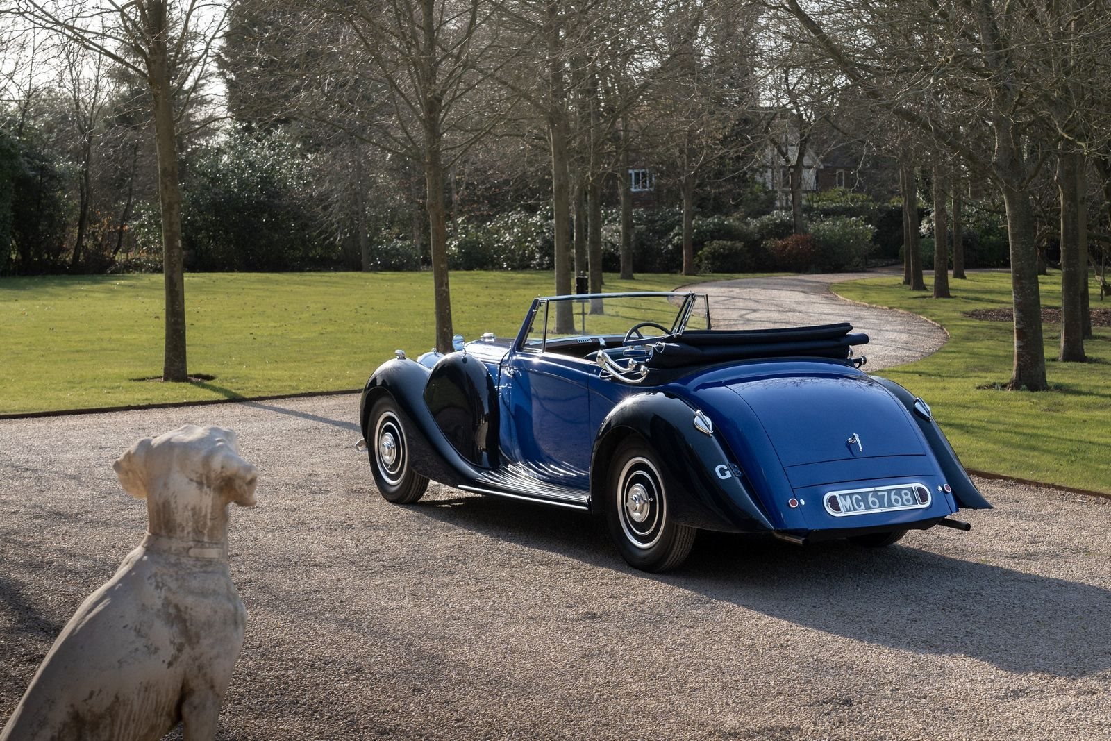 1939 - LAGONDA V12 DROPHEAD COUPE BLUE, foto 6