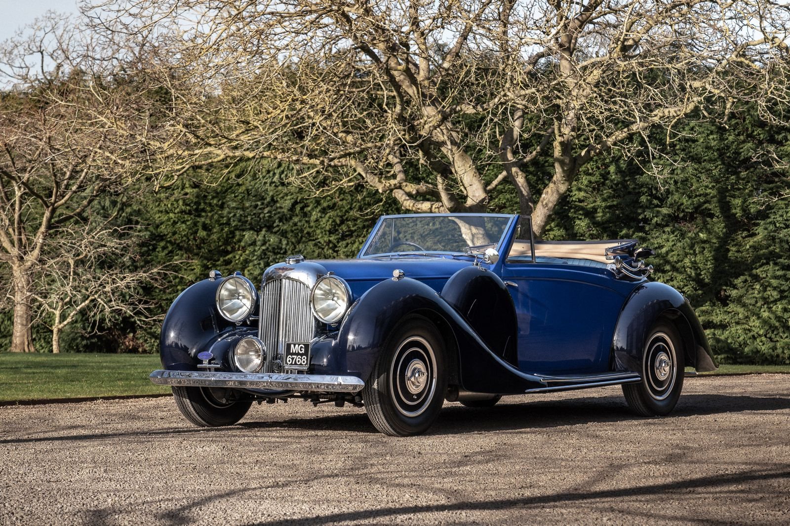 1939 - LAGONDA V12 DROPHEAD COUPE BLUE, foto 7