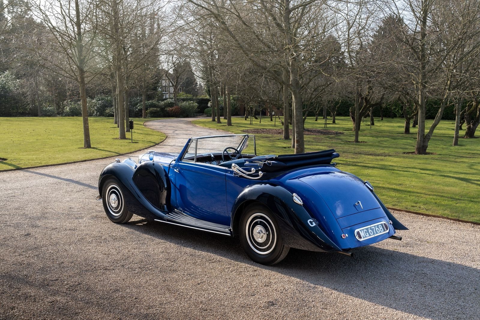 1939 - LAGONDA V12 DROPHEAD COUPE BLUE, foto 9