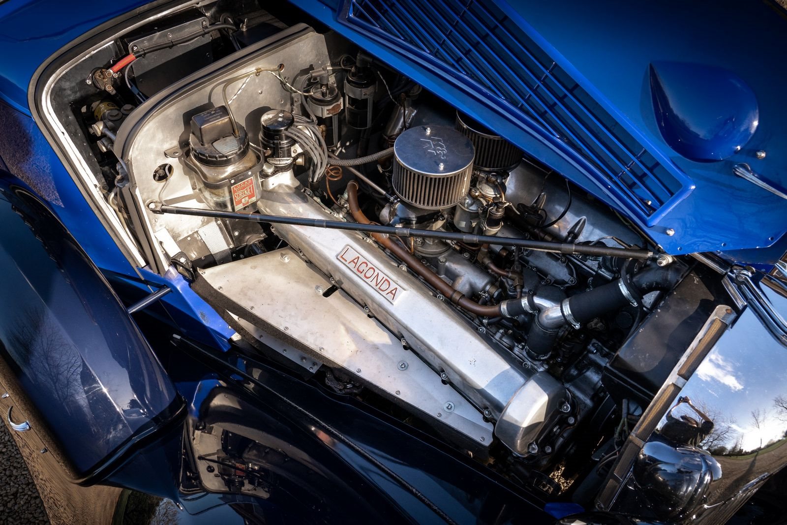 1939 - LAGONDA V12 DROPHEAD COUPE BLUE, foto 11