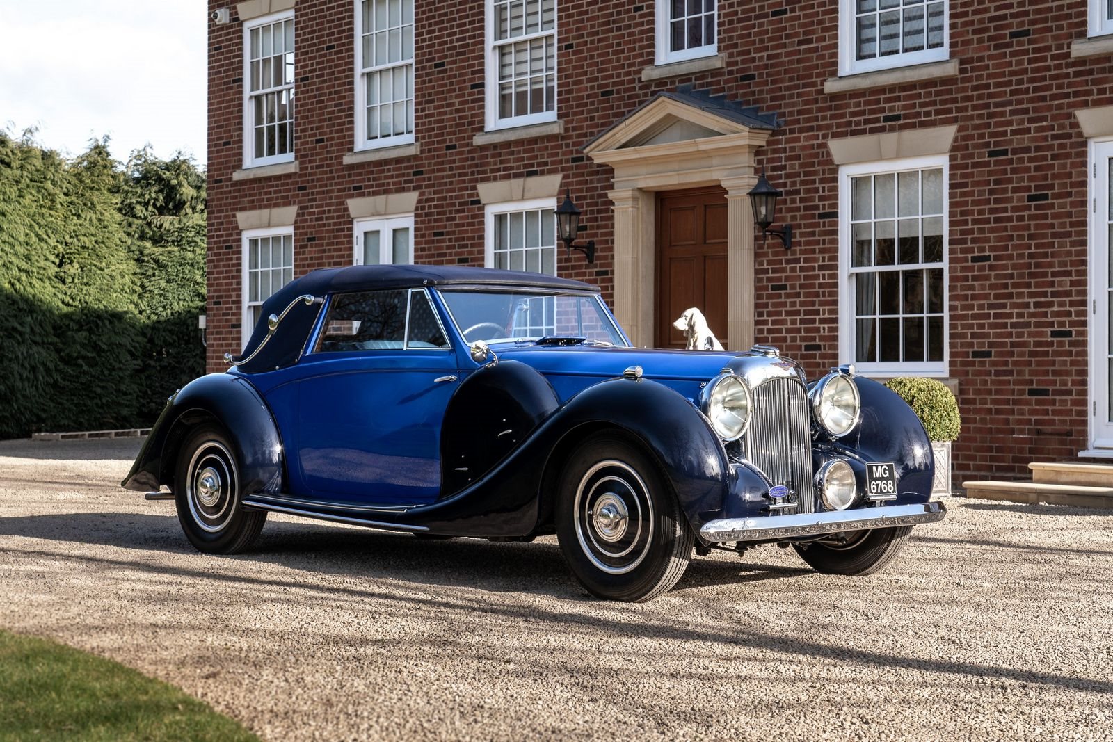 1939 - LAGONDA V12 DROPHEAD COUPE BLUE, foto 12