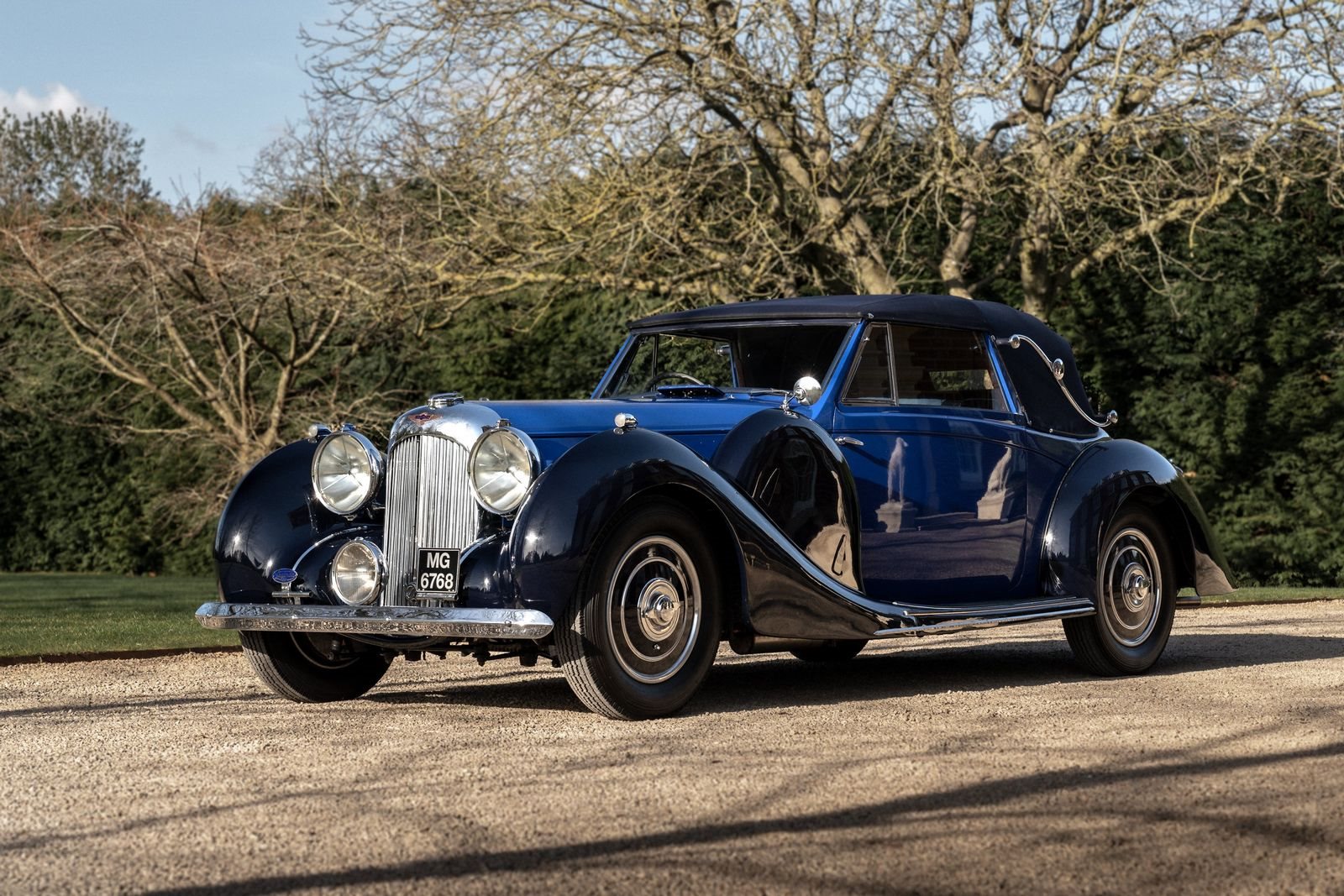 1939 - LAGONDA V12 DROPHEAD COUPE BLUE, foto 23