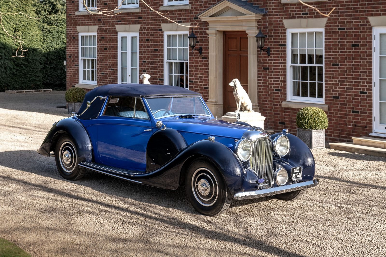 1939 - LAGONDA V12 DROPHEAD COUPE BLUE, foto 29