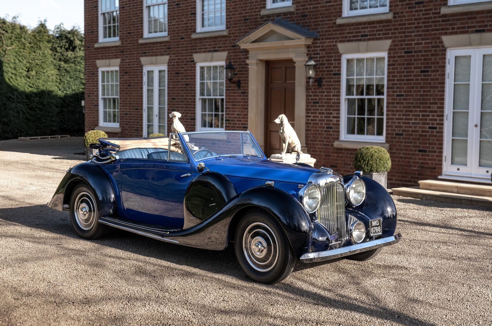1939 - LAGONDA V12 DROPHEAD COUPE BLUE, foto 35