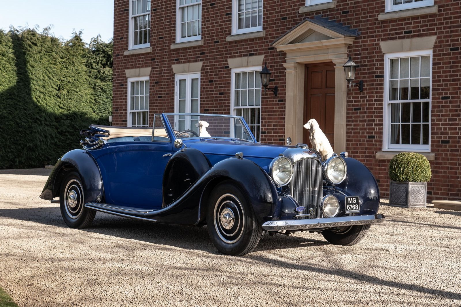 1939 - LAGONDA V12 DROPHEAD COUPE BLUE, foto 36