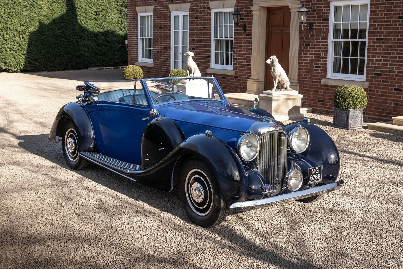 1939 - LAGONDA V12 DROPHEAD COUPE BLUE, foto 37