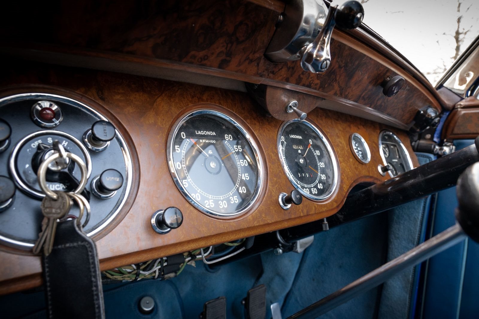 1939 - LAGONDA V12 DROPHEAD COUPE BLUE, foto 87