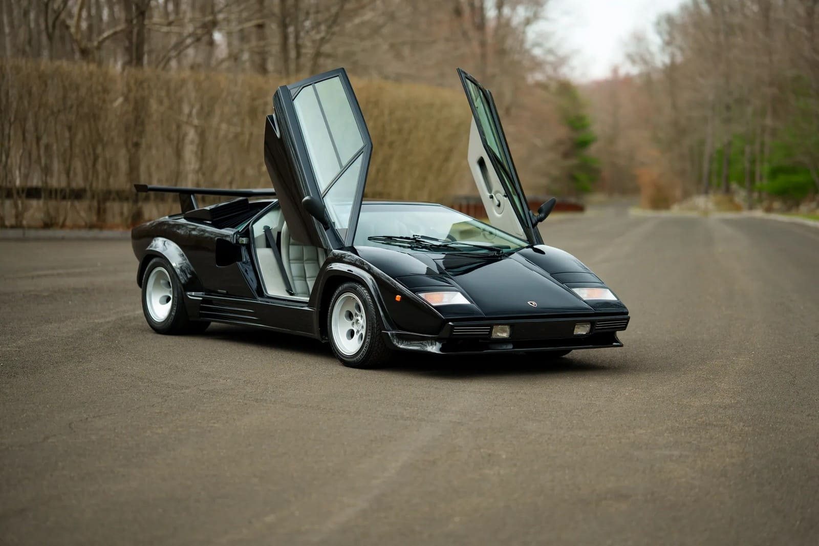 1988 - LAMBORGHINI COUNTACH 5000QV NERO TENEBRE, foto 17