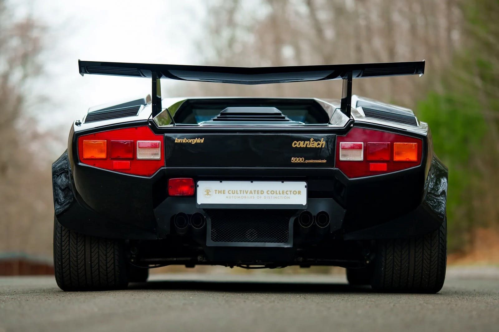 1988 - LAMBORGHINI COUNTACH 5000QV NERO TENEBRE, foto 38