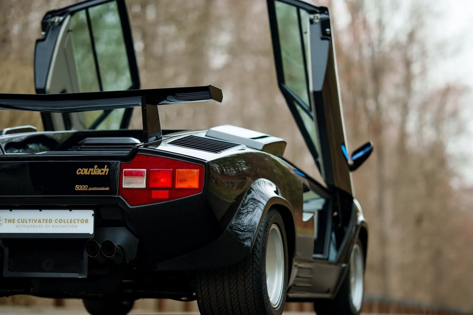 1988 - LAMBORGHINI COUNTACH 5000QV NERO TENEBRE, foto 45