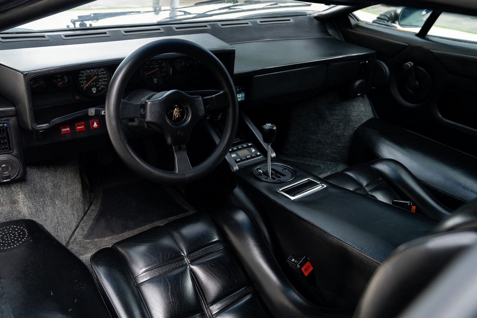 1988 - LAMBORGHINI COUNTACH 5000QV NERO TENEBRE, foto 169