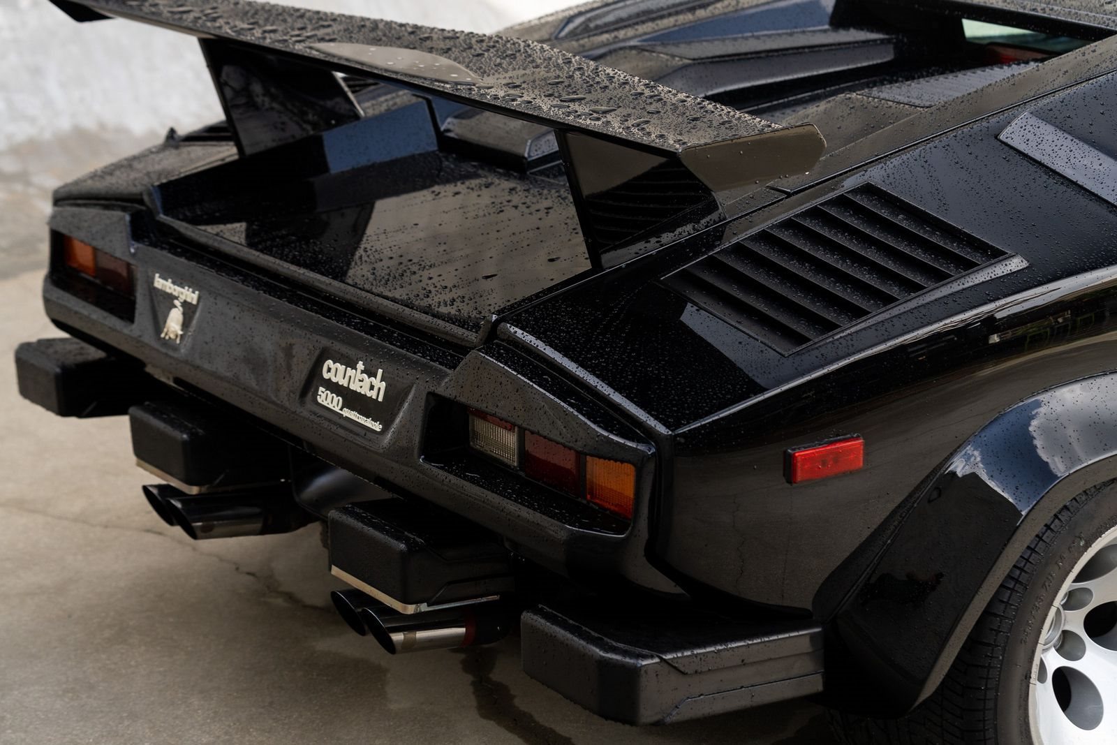 1988 - LAMBORGHINI COUNTACH 5000QV NERO TENEBRE, foto 172