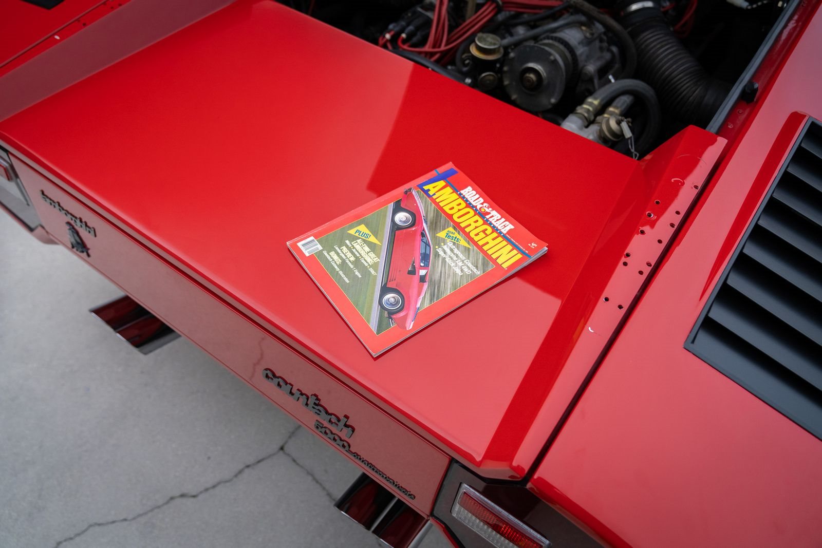 1988 - LAMBORGHINI COUNTACH 5000QV ROSSO SIVIGLIA, foto 7