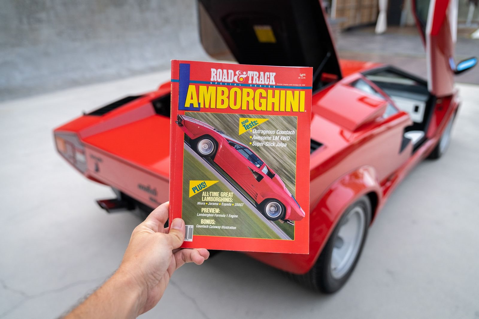 1988 - LAMBORGHINI COUNTACH 5000QV ROSSO SIVIGLIA, foto 8